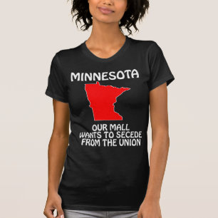 T-shirt Minnesota - Nosso Shopping Quer se Separar da Uniã