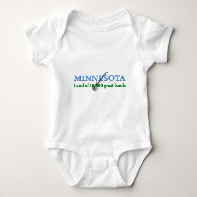 T-shirt Minnesota - Terra de 10 mil Bandas (Frente)