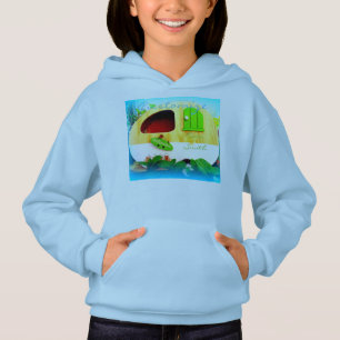 T-shirt minúscula casa Thunder_Cove azul