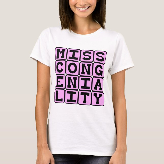 T-shirt Miss Simpatia, Prêmio do Concurso (Frente)