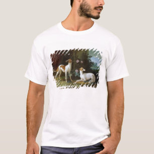 T-shirt Misse e Turlu, dois galgos de Louis XV