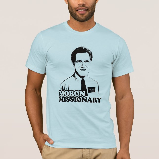 T-SHIRT MISSIONÁRIO ROMNEY DO PARVO (Frente)