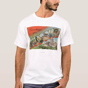 T-shirt Missouri (construção principal) - grande letra