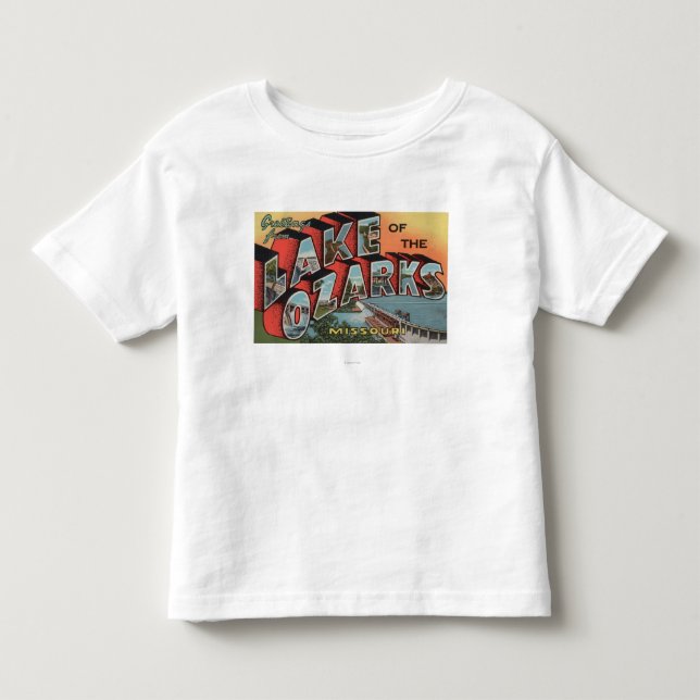 T-shirt Missouri - lago do Ozarks 2 (Frente)