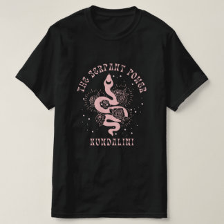 T-shirt mística dos homens da potência da serpente