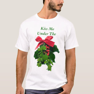 T-shirt Mistletoy Shirt Engraçado