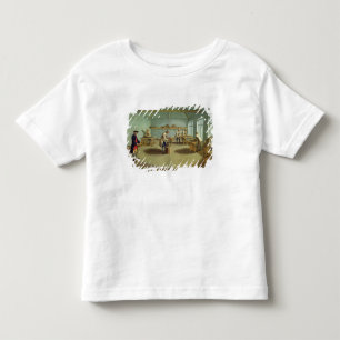 T-shirt Misturando o pó