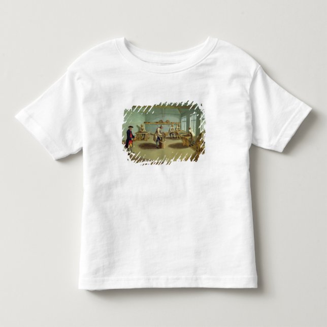 T-shirt Misturando o pó (Frente)