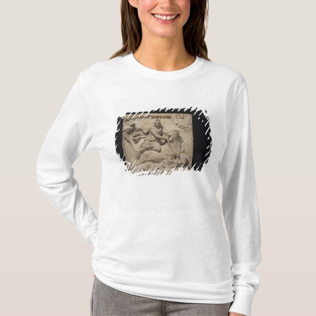 T-shirt Mithras que sacrifica a Bull, ò-ó século (Frente)