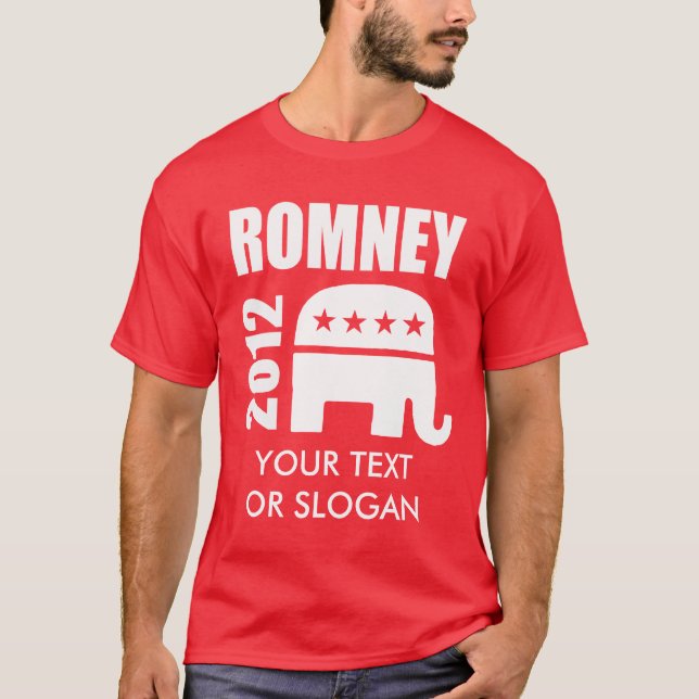 T-SHIRT MITT ROMNEY 2012 (Frente)