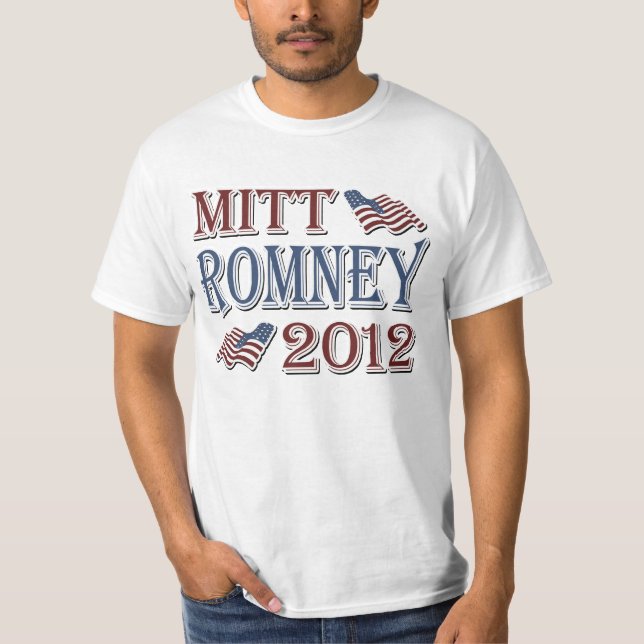 T-shirt Mitt Romney 2012 (Frente)