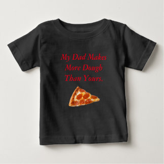 T-shirt Miúdo da massa da pizza