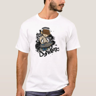 T-shirt Miúdo da plataforma giratória