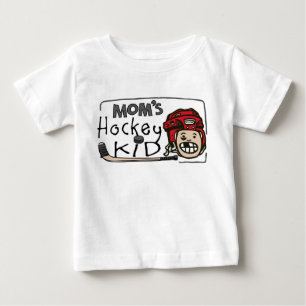 T-shirt Miúdo do hóquei da mãe