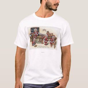T-shirt Miúdos de GreetingLittle do Natal