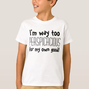T-shirt Miúdos Perspicacious