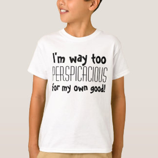 T-shirt Miúdos Perspicacious