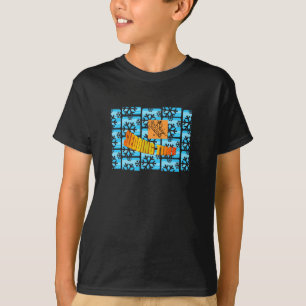 T-SHIRT MIÚDOS QUE SLEDDING O TEMPO