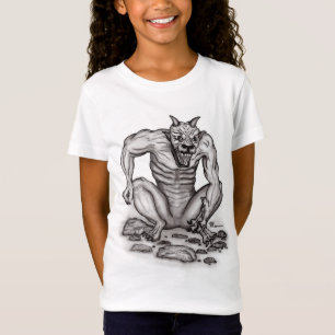 T-shirt Mix criatura - Troll, Golem e Diabo