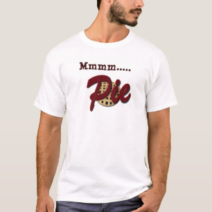 T-shirt Mmmm torta engraçada