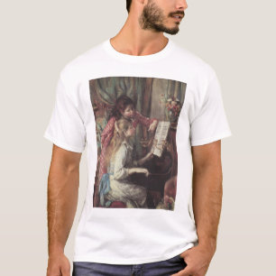 T-shirt Moças ao Piano por Pierre Renoir