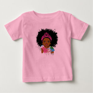 T-shirt Mocha Princess Baby Tee