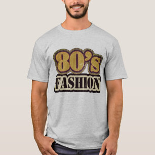 T-shirt Moda de anos 80 de vindima - Camisa-T