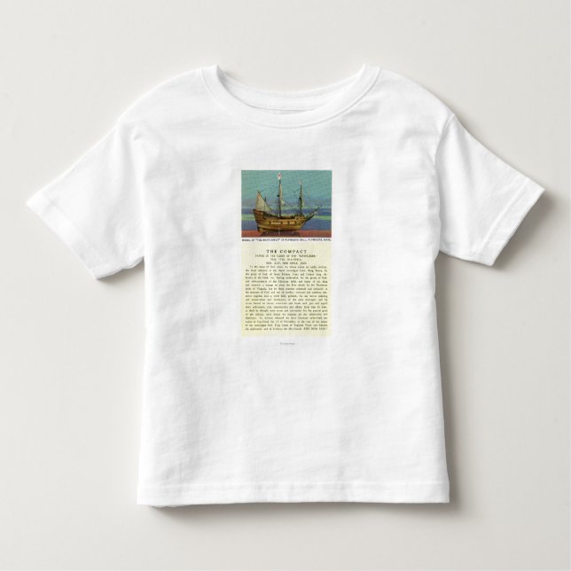 T-shirt Modelo de Mayflower (Frente)