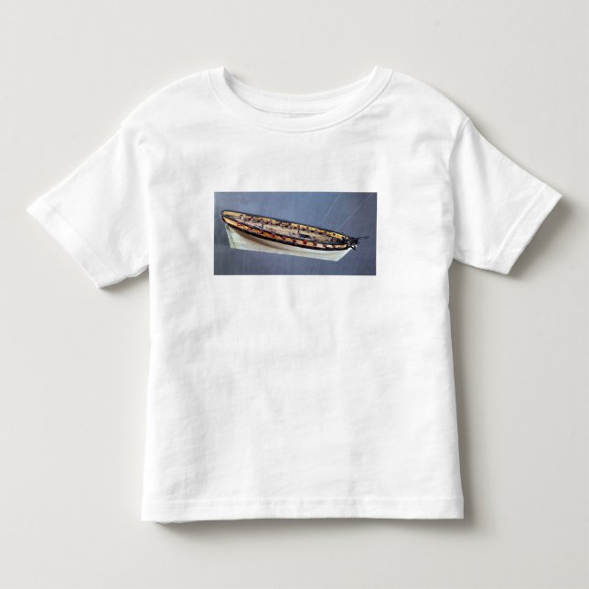 T-shirt Modelo de um navio de pirata, c.1810 (Frente)