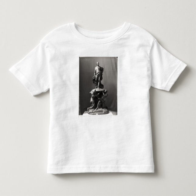 T-shirt Modelo para o monumento de Louis XV (Frente)
