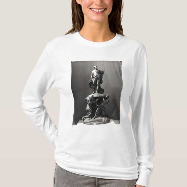 T-shirt Modelo para o monumento de Louis XV (Frente)