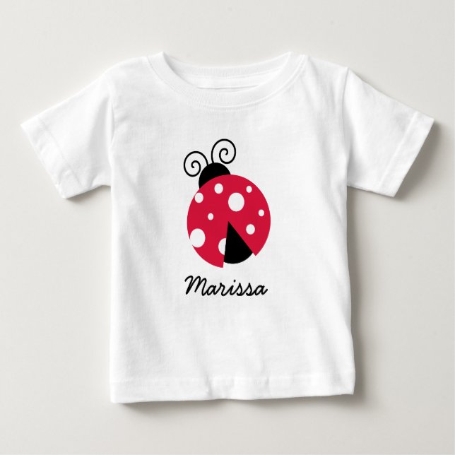 T-shirt Modelos Personalizados Ladybug (Frente)