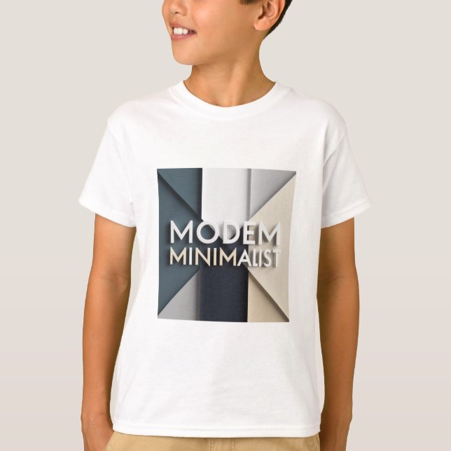 T-shirt Modem Minimalist (Frente)