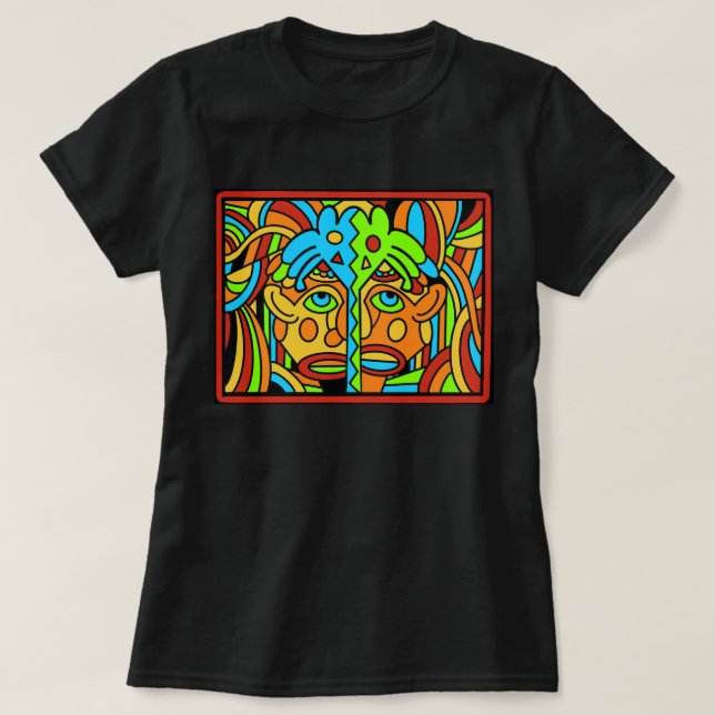 T-Shirt "modern art" (Frente do Design)