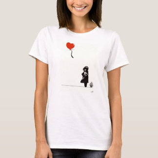 T-shirt Modern Bansky Girl