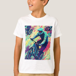 T-Shirt Modern Bmx Racer