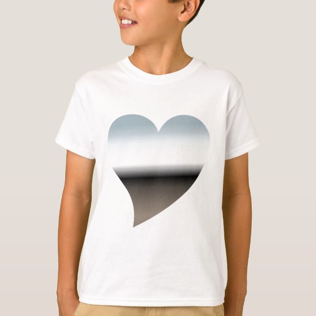 T-Shirt Modern Chrome Heart Kids (Frente)