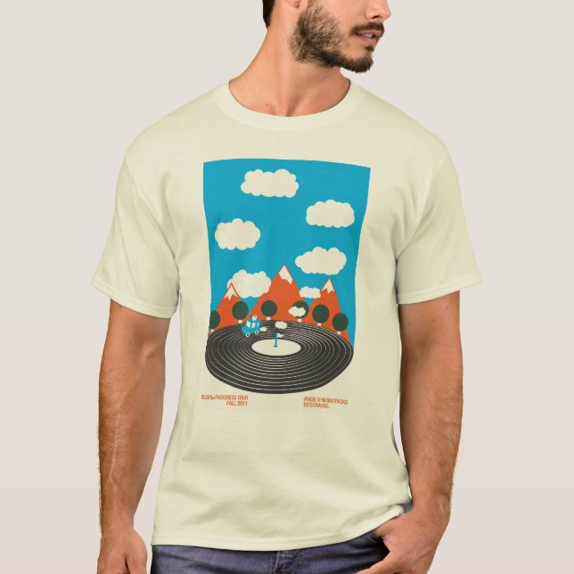 T-shirt Modern Is Not Progress Tour (Frente)