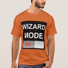 T-shirt Modo do feiticeiro: Edição escura - o solteiro