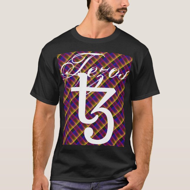 T-Shirt MOEDA DE TEZOS CRYPTO (Frente)