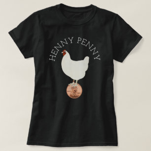 T-shirt Moeda de um centavo de Henny