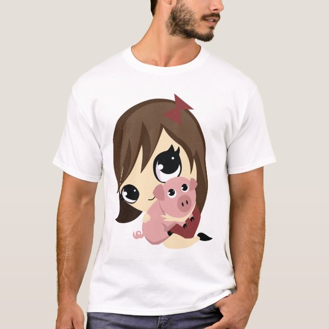 T-shirt Moeda de um centavo e Snickerdoodle (Frente)