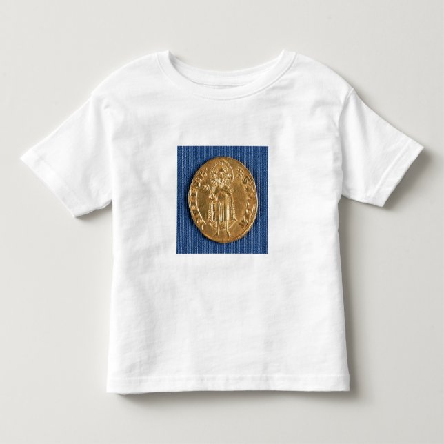 T-shirt Moeda Dourado, com St John o baptista, século XVI (Frente)