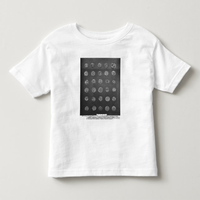T-shirt Moedas bizantinas e romanas, 04-10o século (Frente)