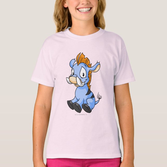 T-shirt Moehog Blue (Frente)