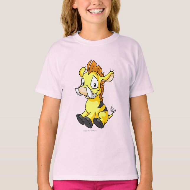 T-shirt Moehog Yellow (Frente)