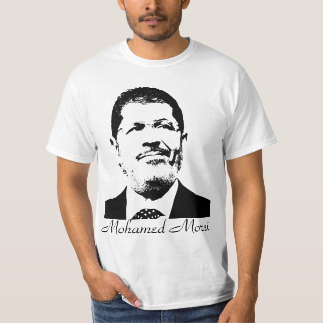 T-shirt Mohamed Morsi (Frente)
