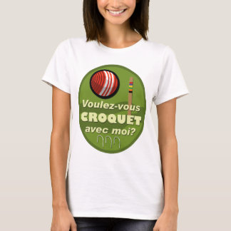 T-shirt Moi do avec do croquet de Voulez-vous?