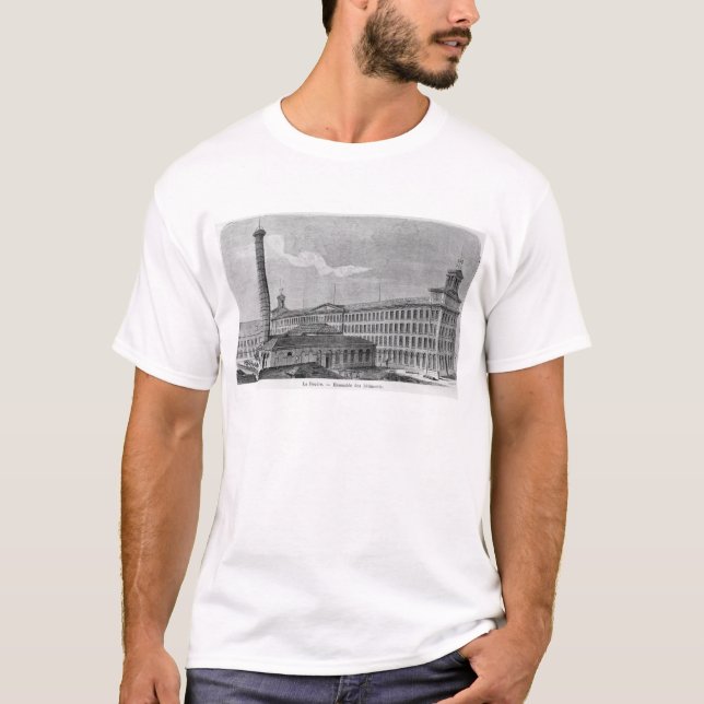 T-shirt Moinho de algodão de Foudre do La (Frente)