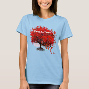 T-shirt Moletom de Coração Redemoinho de Enamoramento